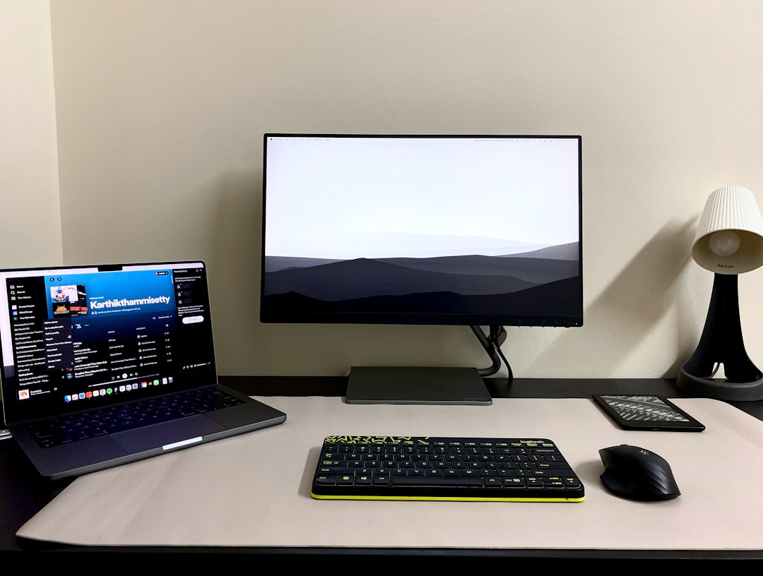 low power home lab server mini PC setup desk