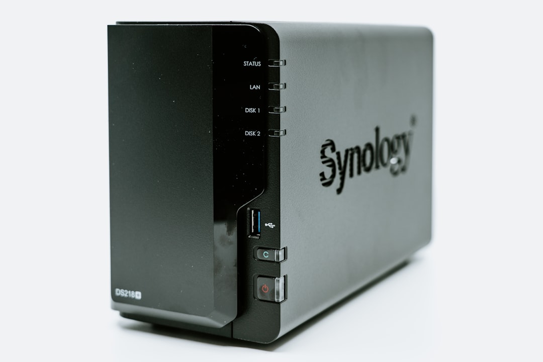 NAS home server setup desk comparison synology custom build