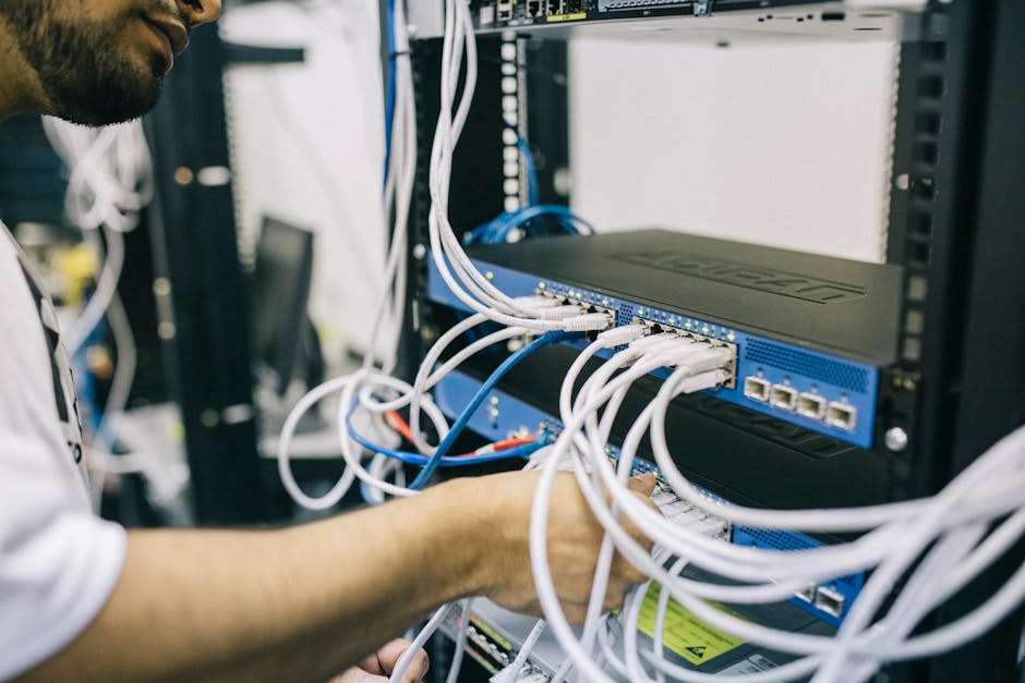 home lab security camera setup, NVR server rack, PoE cameras