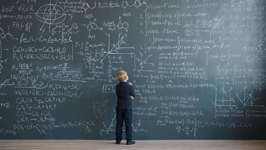 math thinking concept, brain neuroscience children, logical reasoning kids