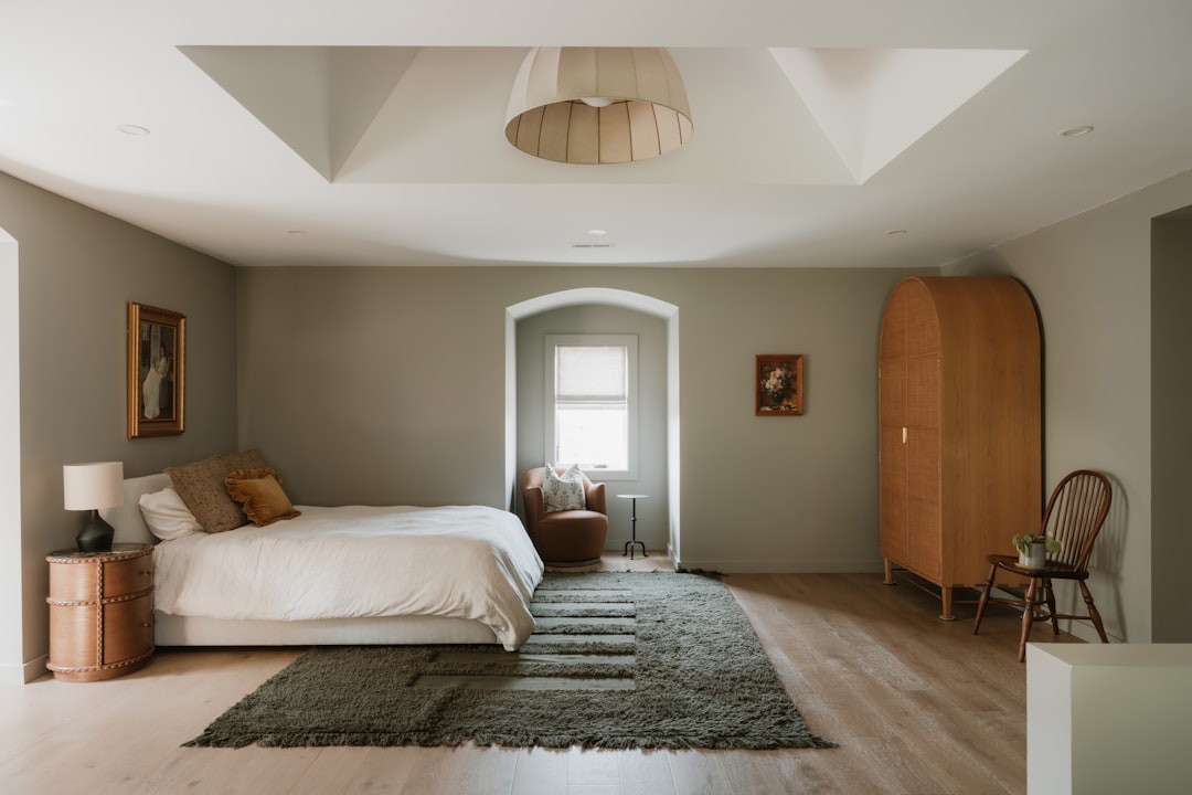 warm neutral interior palette, greige wall color home 2026