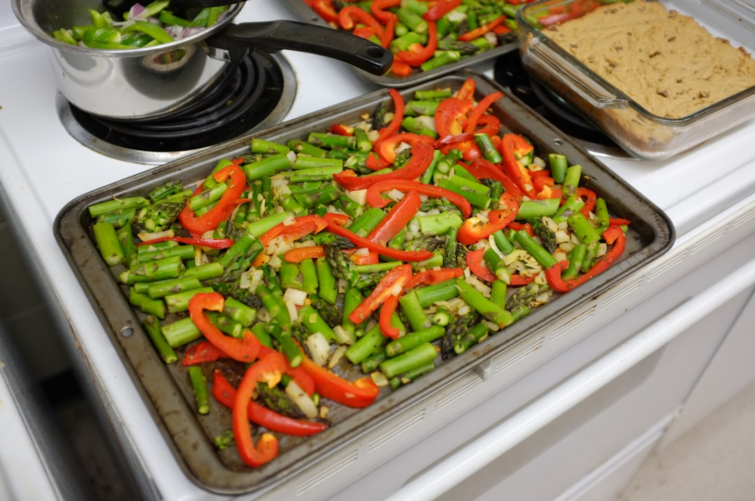 sheet pan vegetables roasting, meal prep weekly planning, chicken thighs cooking
