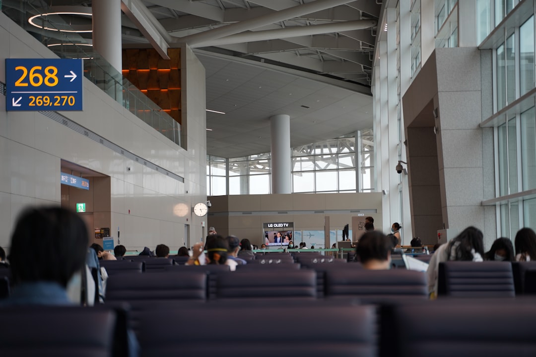Incheon Airport Terminal 2 exterior, Korea airport terminal map